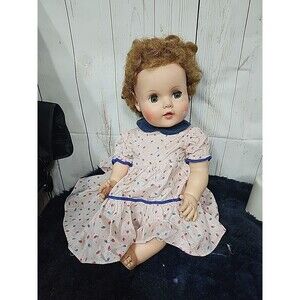 American Character  Plastic and Rubber  Doll With Sleep Eyes 20"